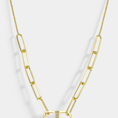 Κολιέ με ορθογώνιους κρίκους, Vogue