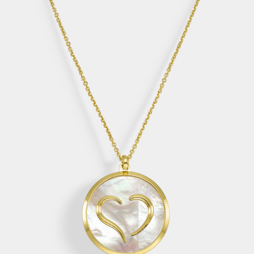 Κολιέ καρδιά με φίλντισι, Vogue