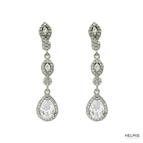 Κρεμαστά σκουλαρίκια με σχέδιο